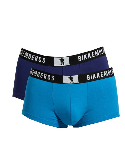 BIKKEMBERGS NEW PUPINO TRUNK 2 boxeadores océano - Calzoncillos de hombre