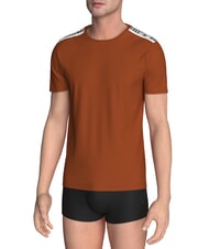 BIKKEMBERGS ELASTIC Camiseta marr&oacute;n - camiseta - 1
