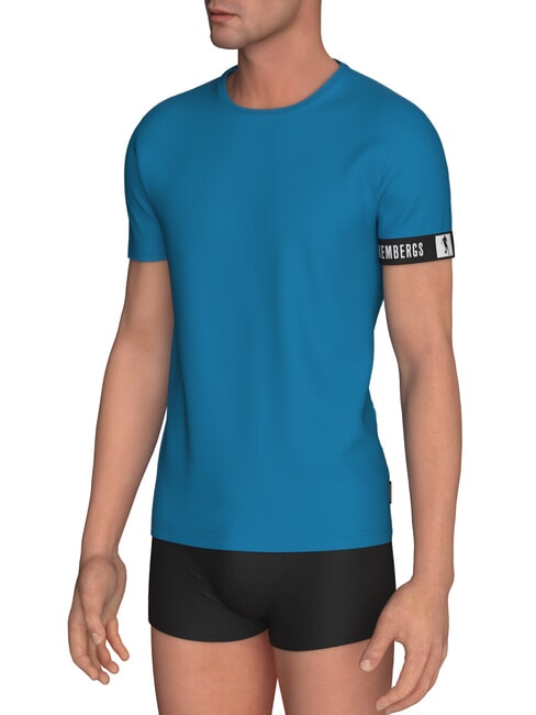 BIKKEMBERGS NEW PUPINO Camiseta azul - camiseta