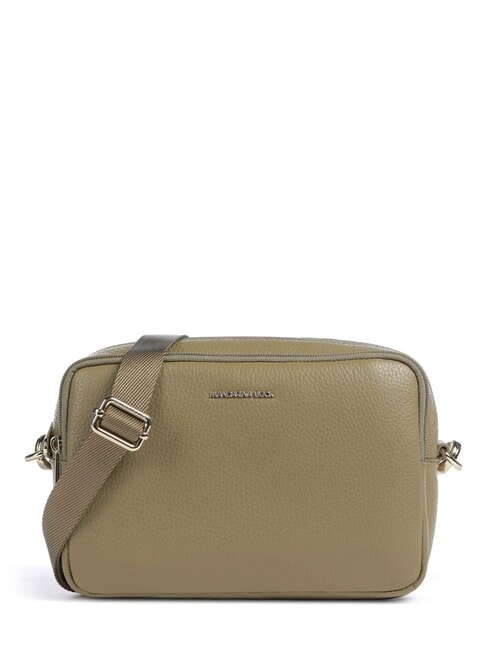 MANDARINA DUCK MELLOW LEATHER Bolsa de cuero para cámara áloe - Bolsos Mujer
