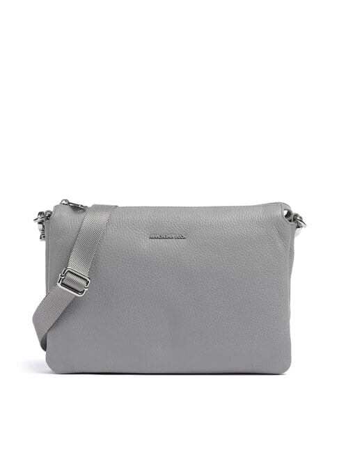 MANDARINA DUCK MELLOW LEATHER Bolso de piel con dos compartimentos cielo de diciembre - Bolsos Mujer