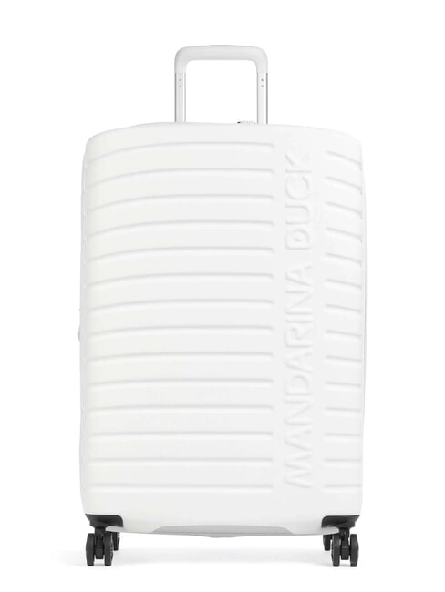 MANDARINA DUCK FLYDUCK Carro mediano expandible blanco - Trolley Rígidos