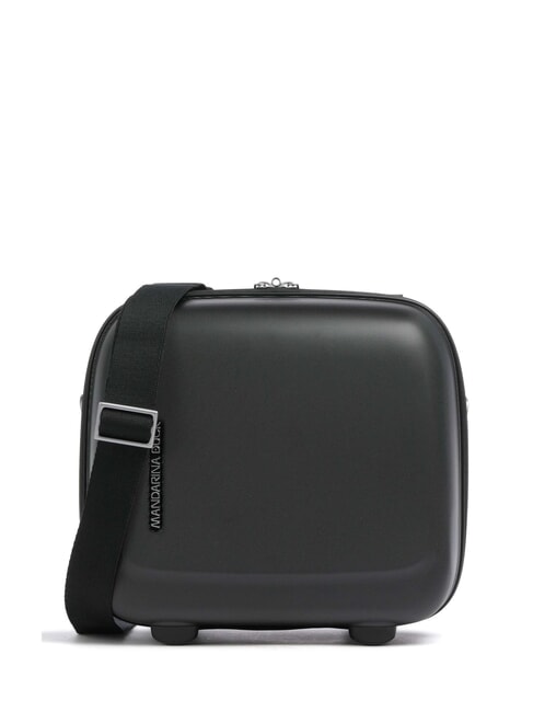 MANDARINA DUCK D-DROP 2.0 Estuche rígido de belleza con correa para el hombro NEGRO - Neceser