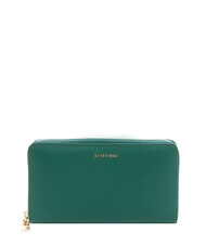 BORBONESE LETTERING Cartera con RFID bosque - Carteras Mujer - 1