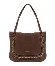 BRACCIALINI NAOMI Bolso bandolera de piel con cadena - Bolsos Mujer
