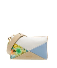 BRACCIALINI NICOLE Bolso de hombro de piel con patchwork - Bolsos Mujer