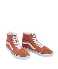 VANS SK8-HI  Zapatillas de cuero teor&iacute;a del color casta&ntilde;o rojizo - Zapatos unisex - 1