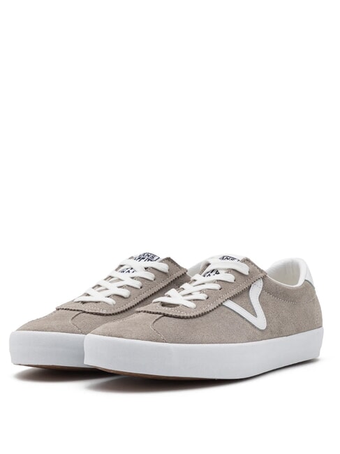VANS SPORT LOW  Zapatillas de cuero Caqui/Blanco - Zapatos unisex