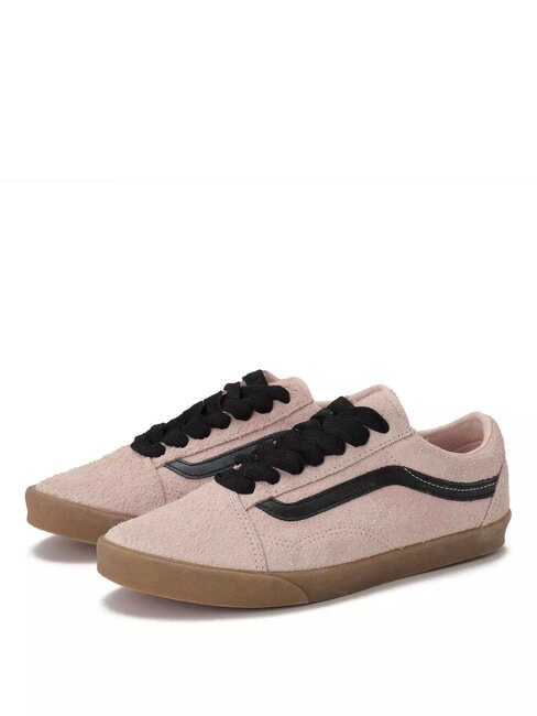 VANS OLD SKOOL LOWPRO  Zapatillas de piel de ante ante rubor melocotón - Zapatos unisex