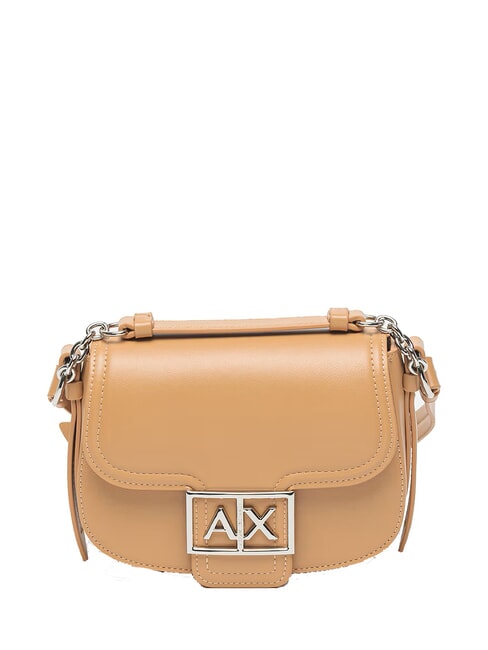ARMANI EXCHANGE ARTEMIDE  Mini bolso de mano, con bandolera rosa camello - Bolsos Mujer
