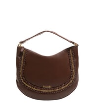 BRACCIALINI NAOMI Bolso hobo de piel con cadena - Bolsos Mujer