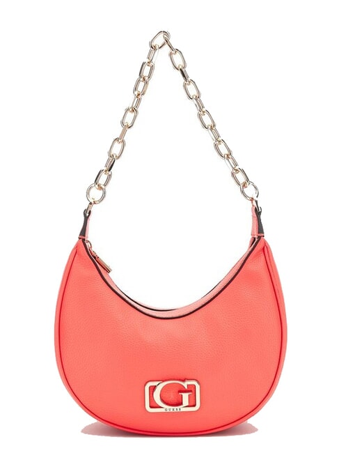 GUESS CIRCE  Bolso de hombro, con correa para el hombro rojo coral - Bolsos Mujer