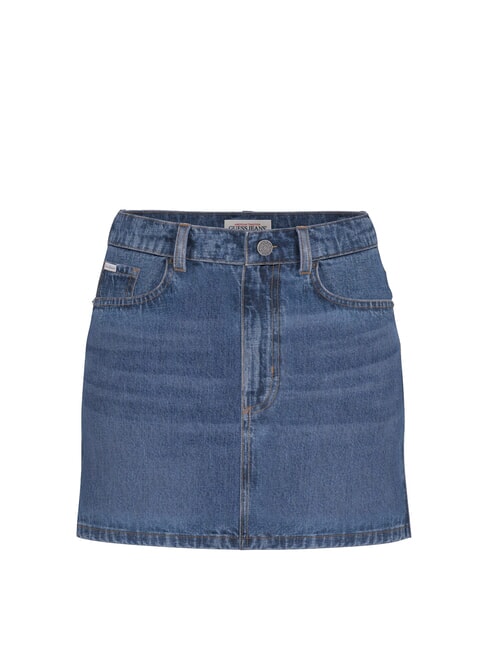 GUESS JEANS CLASSIC MINI SKIRT Minifalda vaquera GJ Vintage Mediano WA - Faldas de mujer