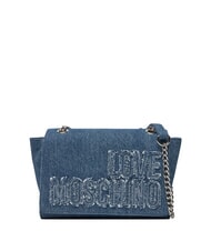 LOVE MOSCHINO DENIM  Bolso de hombro / bandolera azul - Bolsos Mujer - 1