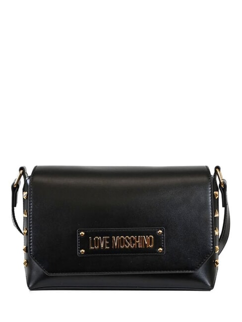 LOVE MOSCHINO BORCHIE Bolso de hombro negro - Bolsos Mujer
