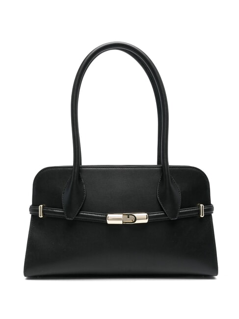 FURLA GOCCIA Bolso bandolera pequeño de piel negro - Bolsos Mujer