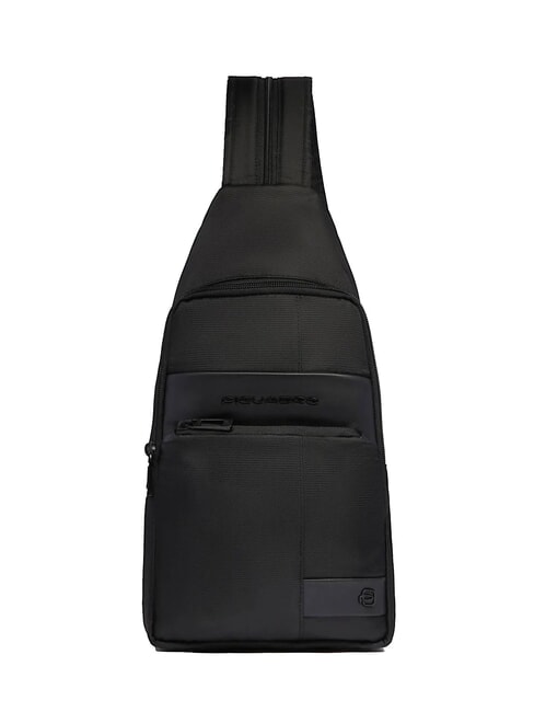 PIQUADRO WOLLEM Mochila bandolera para iPad Mini negro - Bandoleras Hombre