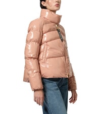 PINKO MIRCO Chaqueta de plumón tipo cabaña de nailon de cristal - Chaquetas de plumas de mujer