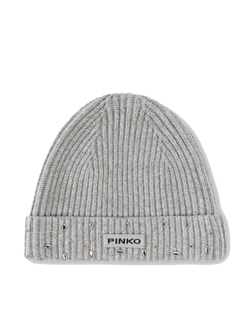 PINKO SERENGETI Gorro de cristal plateado metálico - Sombreros