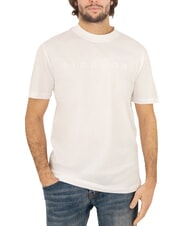 JOHN RICHMOND SOULOKU Camiseta con logotipo en relieve blanco - camiseta - 1