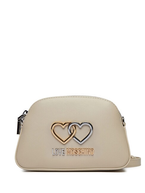 LOVE MOSCHINO TWINS Mini bolso de hombro Marfil - Bolsos Mujer