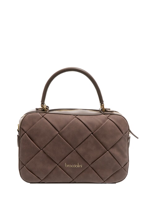 BRACCIALINI ICONS Bolso de hombro con correa para el hombro marrón - Bolsos Mujer