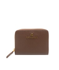 BRACCIALINI BASIC Cartera pequeña de cuero con cremallera - Carteras Mujer