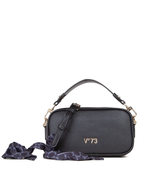 V73 ALICE Mini bolso con bufanda negro - Bolsos Mujer
