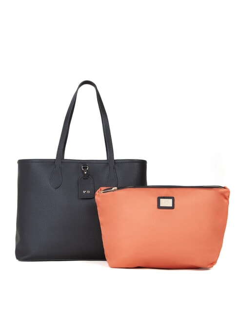 V73 VIVIENNE Bolsa de compras con clutch negro - Bolsos Mujer