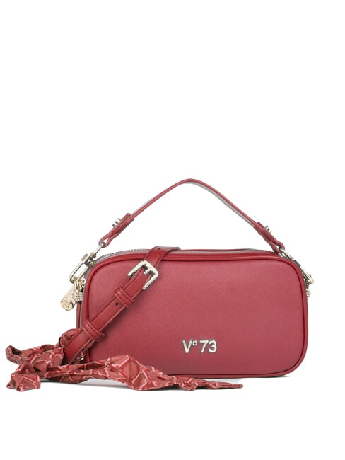V73 ALICE Mini bolso con bufanda rubí - Bolsos Mujer