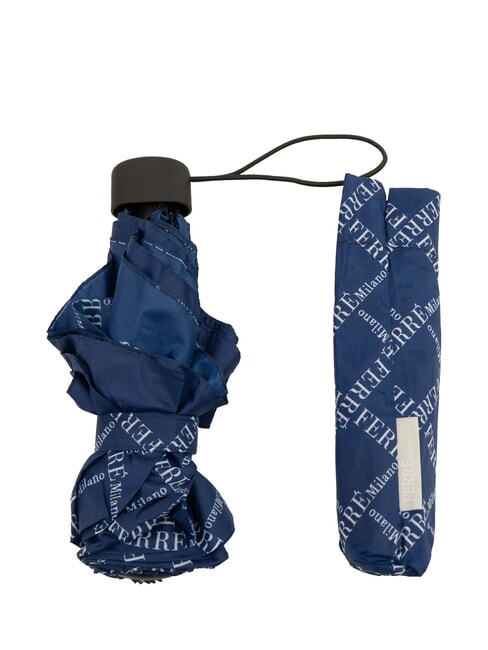 FERRÈ LOGO ALL OVER Mini paraguas manual marina01 - Paraguas