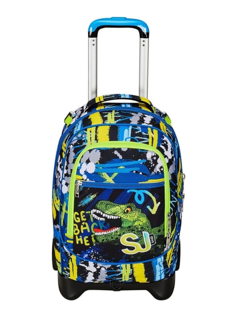 SJGANG CUCCIOLI  NEW TECH Mochila con ruedas desmontable, 2 ruedas negro - Mochilas con ruedas