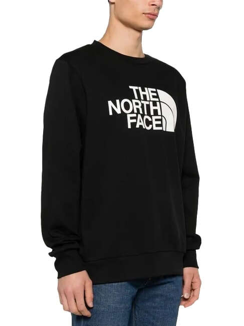 THE NORTH FACE EASY Sudadera de cuello redondo con logo maxi negro - Sudaderas
