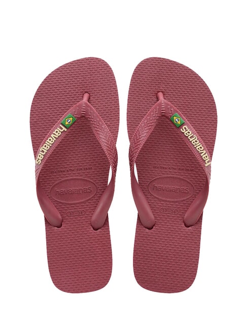 HAVAIANAS BRASIL LOGO Chanclas para hombre amaranto - Zapatos unisex