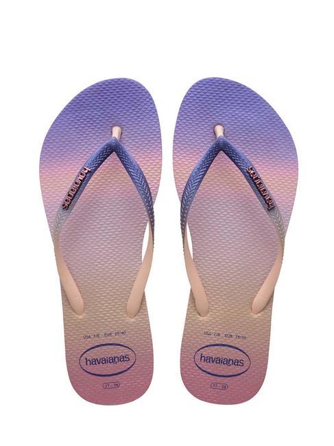 HAVAIANAS SLIM GRADIENT Chancletas ballet rosa - Zapatos Mujer