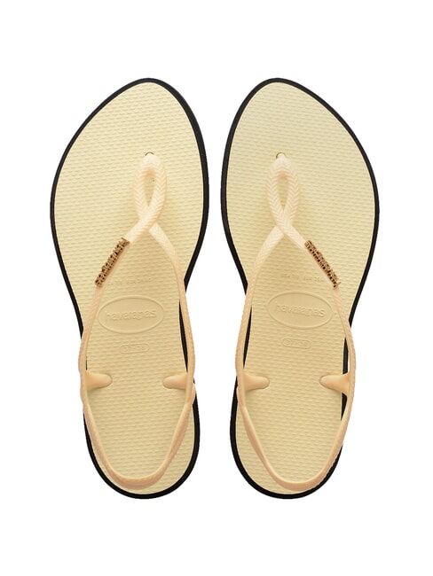 HAVAIANAS LUNA POINT Sandalia tipo chancla crema de mantequilla - Zapatos Mujer
