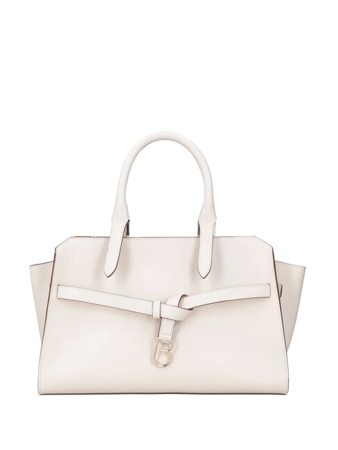 TOSCA BLU AMELIA Bolso de piel con charm blanco marfil - Bolsos Mujer