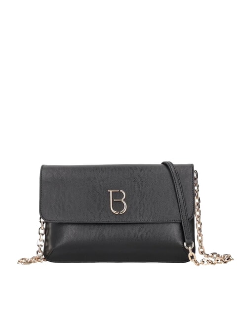 TOSCA BLU BIANCA Cadena de cuero para bolso de hombro negro - Bolsos Mujer