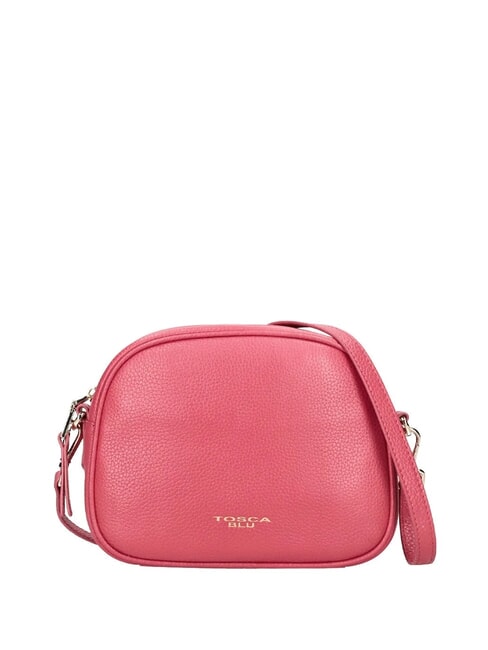 TOSCA BLU MOONY BAGS Bolso bandolera pequeño de piel CORAL - Bolsos Mujer