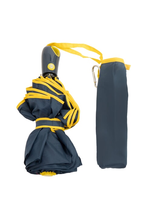 FERRÈ MINI Paraguas automático de apertura y cierre azul marino / amarillo - Paraguas