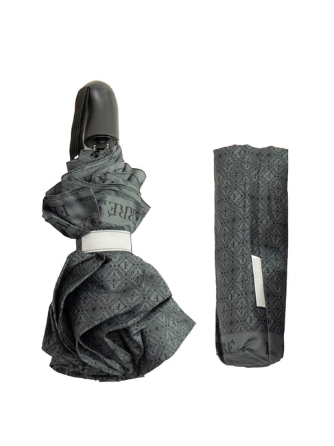 FERRÈ MINI Paraguas plegable a prueba de viento corbata gris 01 - Paraguas
