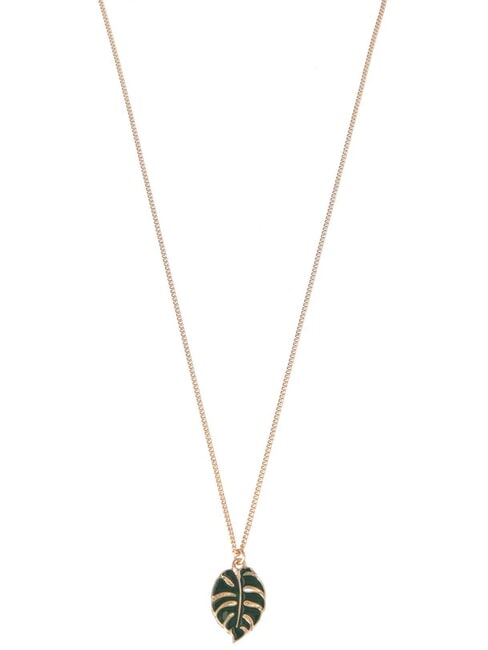 LIUJO LEAF Collar oro - Collares