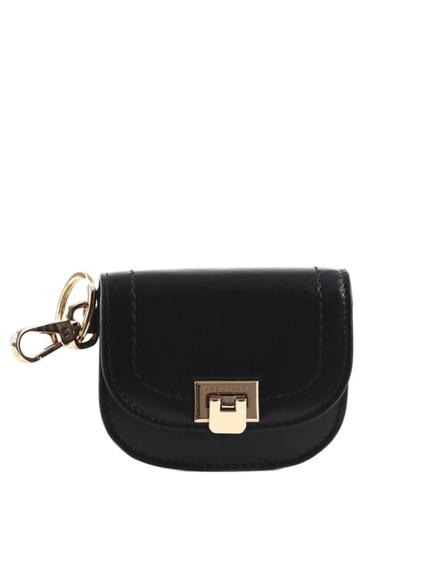 THE BRIDGE FEDERICA Monedero de piel con llavero Oro negro - Carteras Mujer