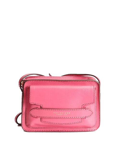 THE BRIDGE LUCREZIA Sala de casos de cuero lápiz labial abb. oro - Bolsos Mujer