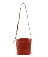 THE BRIDGE CECILIA Bolso bandolera de piel tipo cubo - Bolsos Mujer