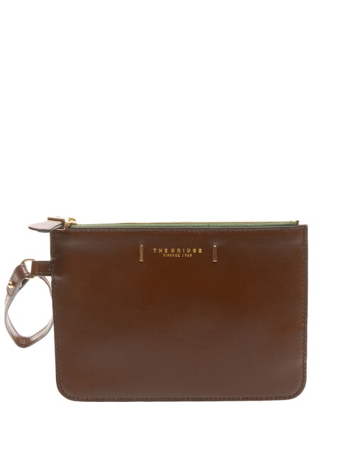 THE BRIDGE CHIARA Bolso de mano de piel BROWN - Bolsos Mujer
