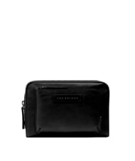 THE BRIDGE FILIPPO Clutch de cuero con puño - Neceser