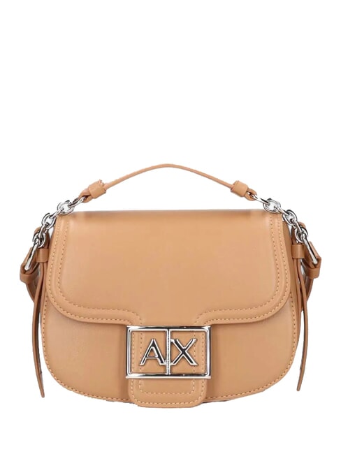 ARMANI EXCHANGE ARTEMIDE  Mini bolso de hombro rosa camello - Bolsos Mujer
