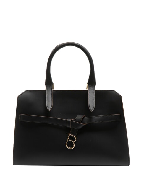 TOSCA BLU AMELIA Bolso de piel con charm negro - Bolsos Mujer