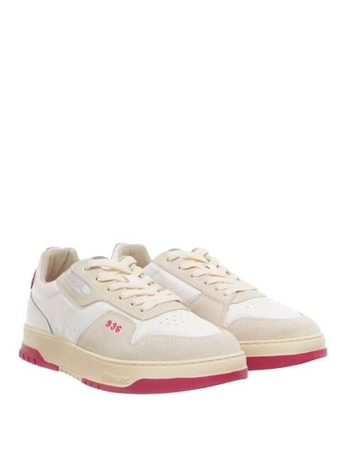 BLAUER ADEL Zapatillas blanco/fucsia - Zapatos Mujer